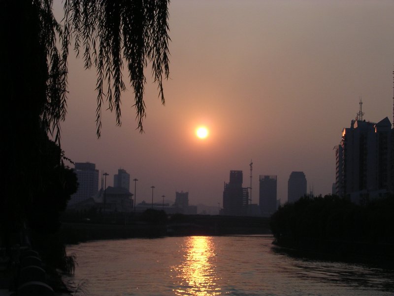 长河落日圆----运河风光(一) 摄影 彼岸的风景