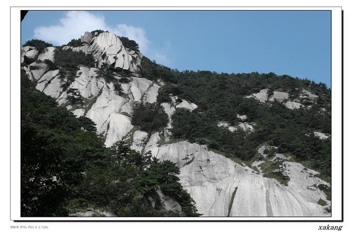 天柱山风光 摄影 满脸青春痘