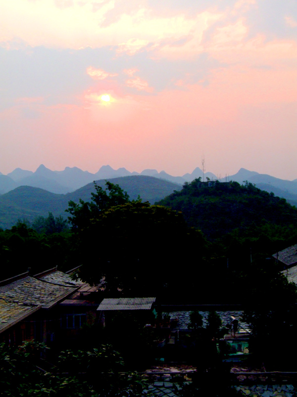 苗岭朝霞 摄影 好色镜头