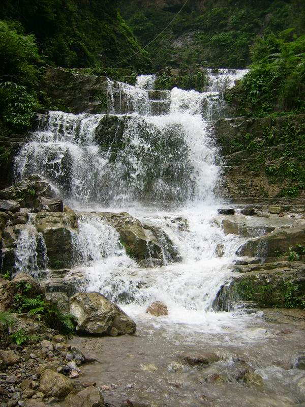 深山瀑布 摄影 冰川来客