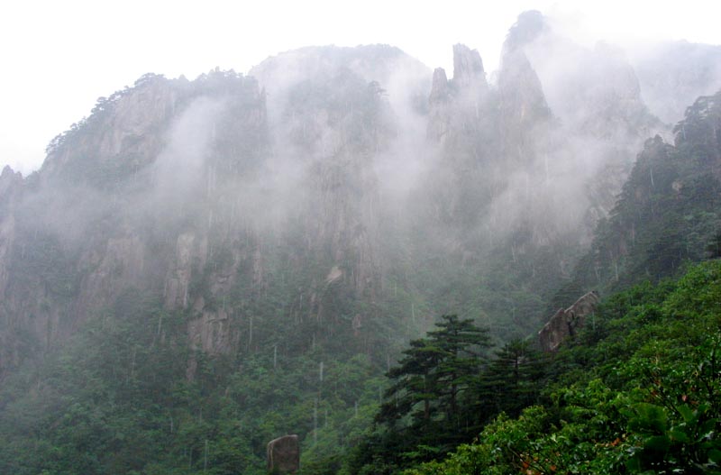 黄山 摄影 夏冰雪