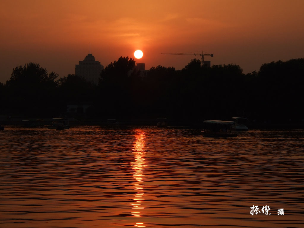 半酣秋水共长天 摄影 小猪别动