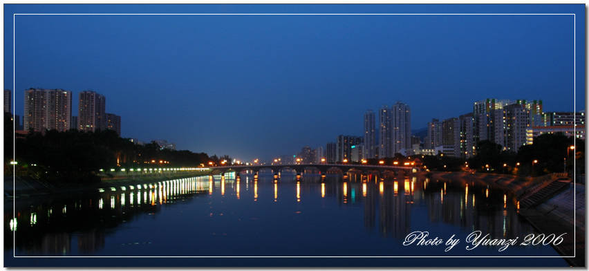 沙田夜景 摄影 酒酿圆子