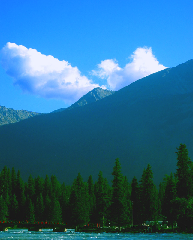 红栏杆 摄影 友雲