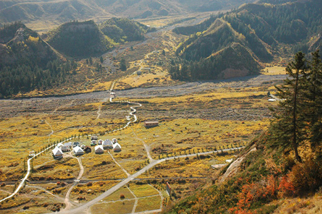 马蹄寺风光 摄影 weixianghua