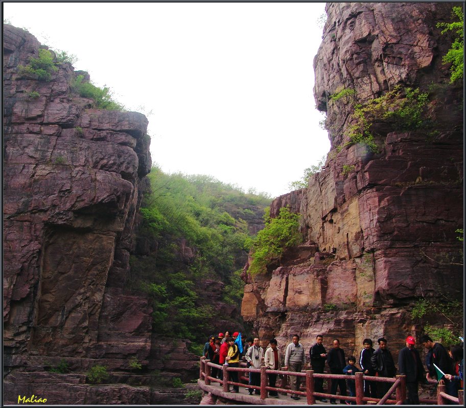 38.红石峡·温盘峪大峡谷·穿越 摄影 马里奥MALIAO