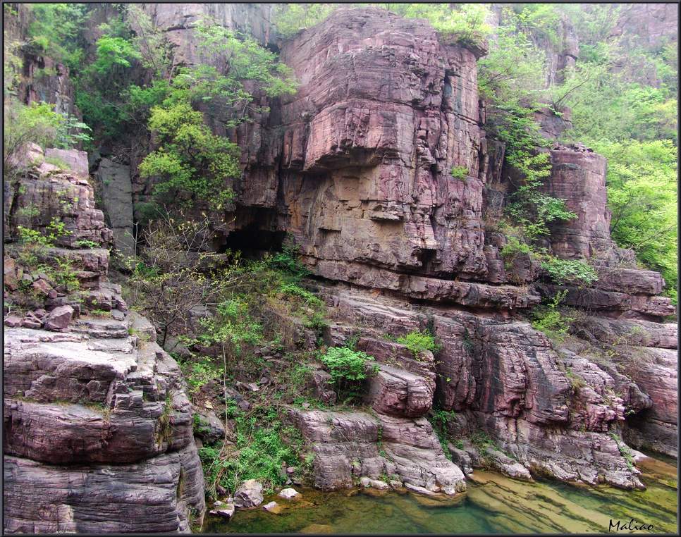 39.红石峡·温盘峪大峡谷·洞穴 摄影 马里奥MALIAO