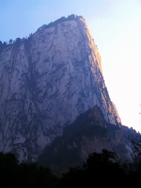 华山夕照 摄影 秦岭横云