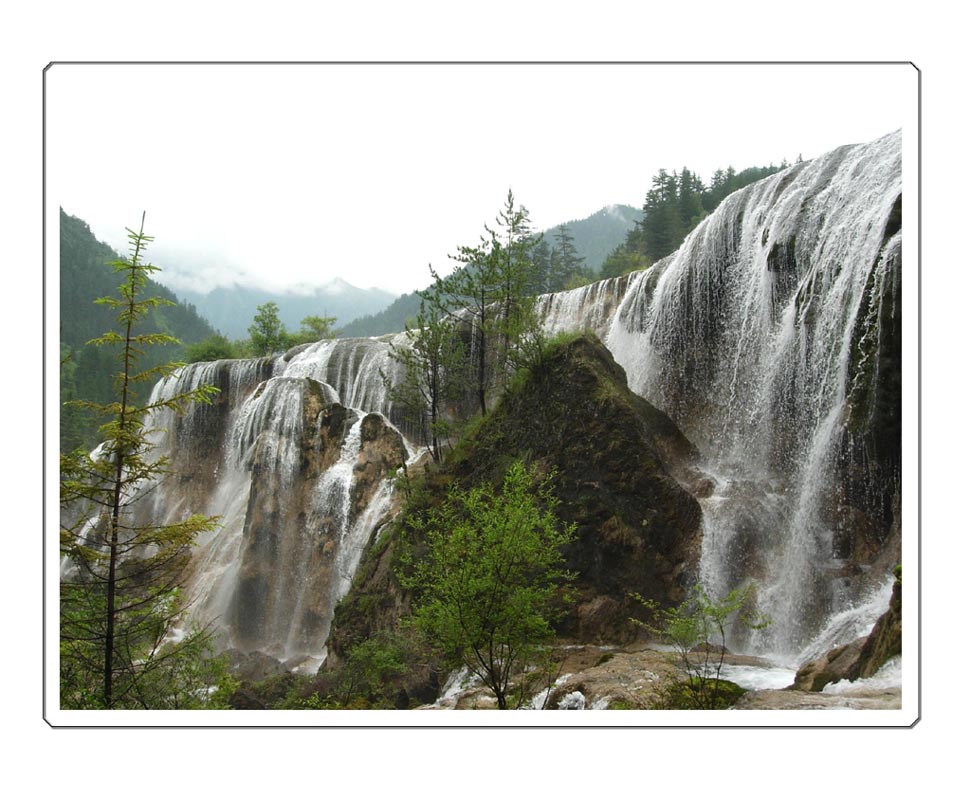 九寨之旅——珍珠瀑 摄影 子一