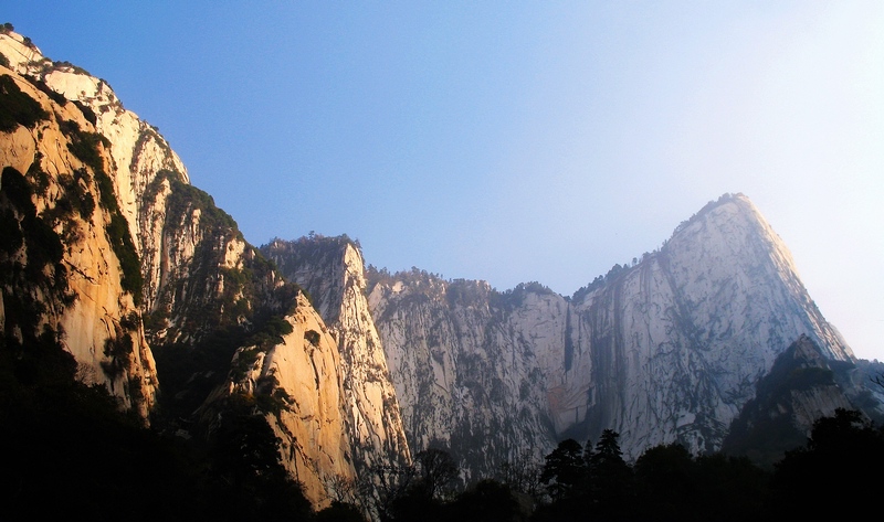 华山夕照(2) 摄影 秦岭横云