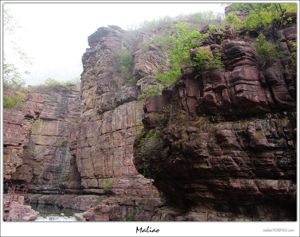 44.红石峡·温盘峪大峡谷·沧桑 摄影 马里奥MALIAO