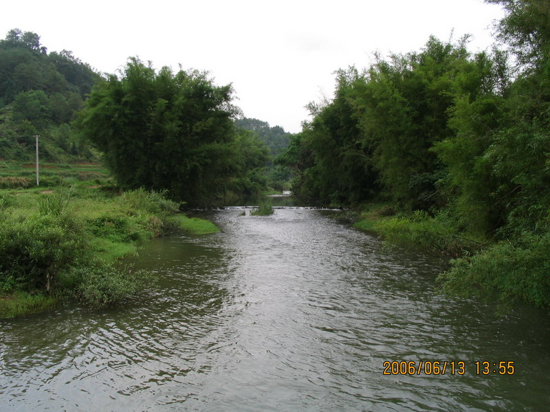 山村小河 摄影 流星花園