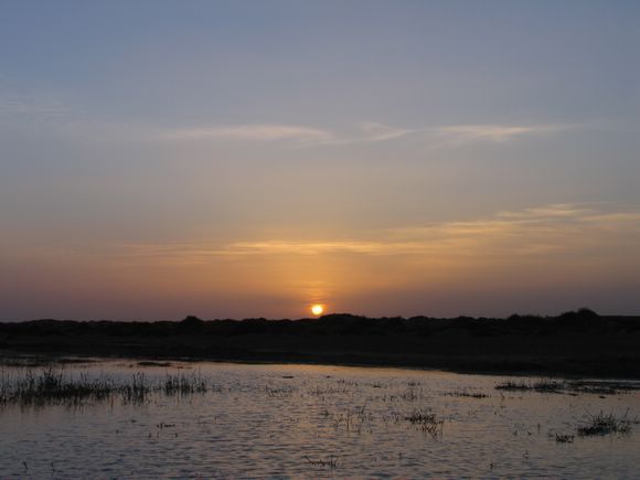 夕阳西下 摄影 紫罗兰