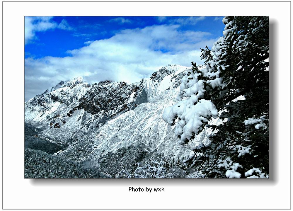 黄龙秋雪 摄影 马上消失