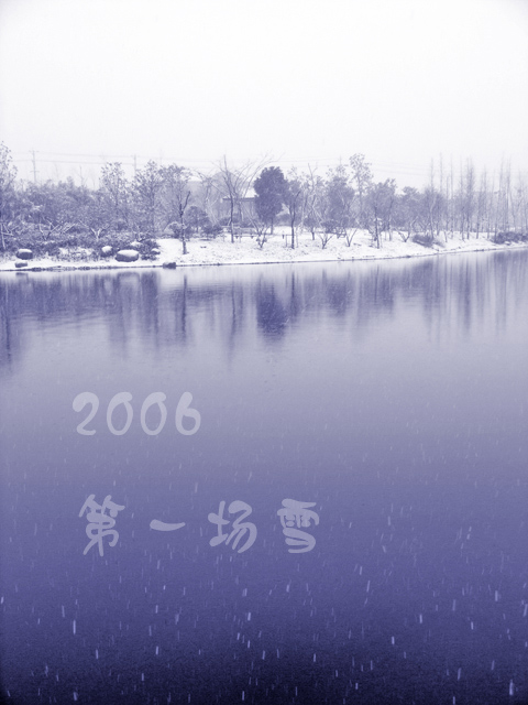 2006的第一场雪 摄影 翠玲珑