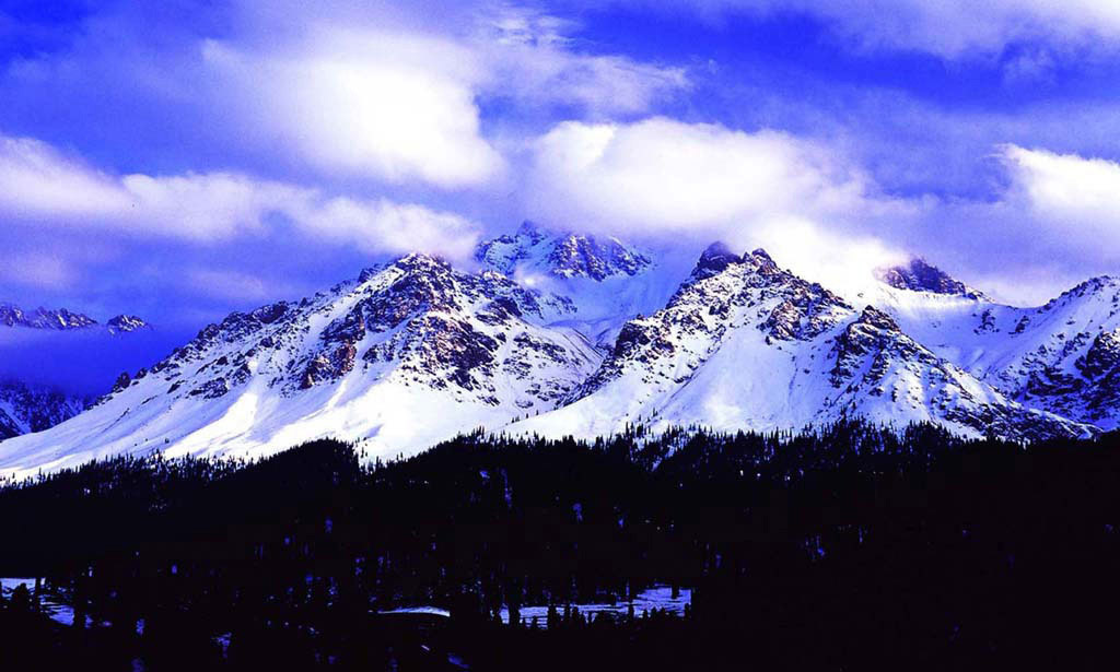 雪山 摄影 自由驰骋