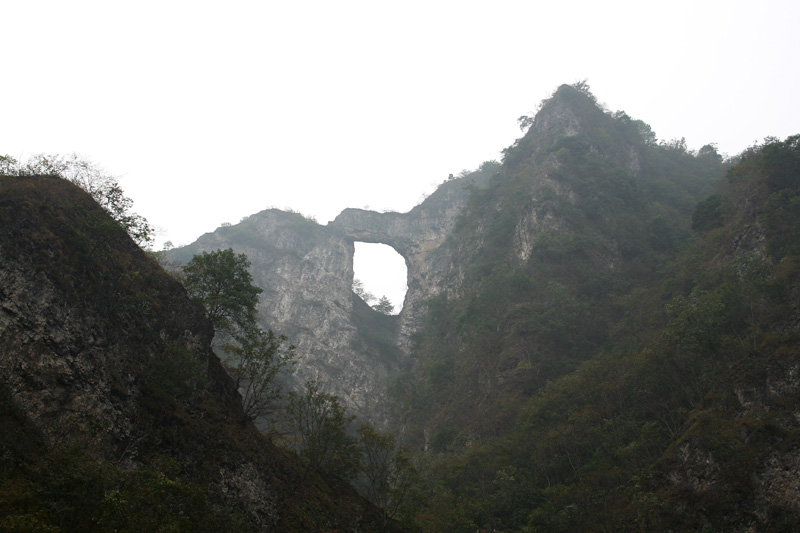 舞阳河上的天桥 摄影 鹿山老人