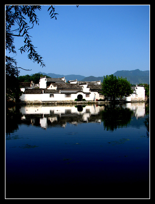 秋日宏村 摄影 梭鱼