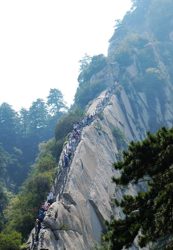 自古华山一条路 摄影 极目楚天