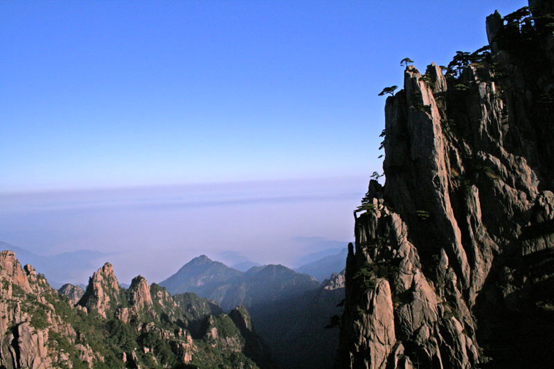 黄山 摄影 雨好