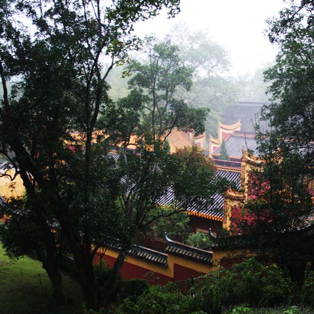 雨中的岳麓书院 摄影 洁净如土