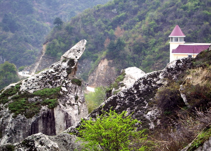 秦岭 翠华山 山崩奇观 摄影 西部客