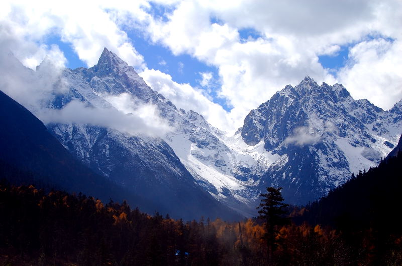 雪山 摄影 长安客