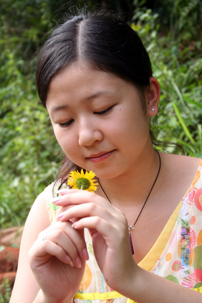 花季少女 摄影 曾彦