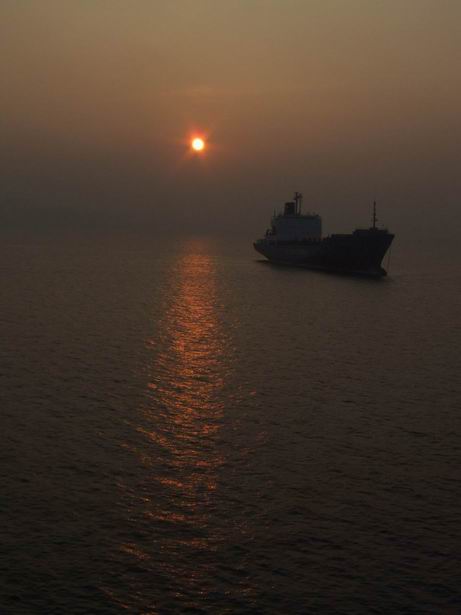 海上夕阳 摄影 文心雕虫