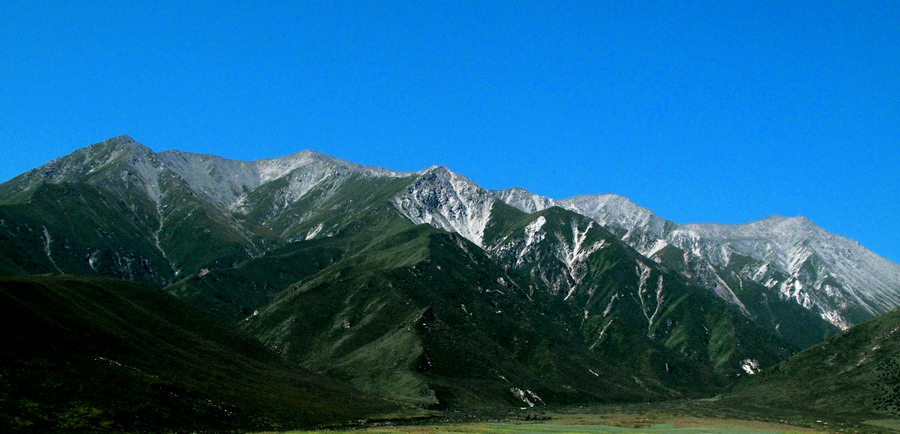 昔日的雪山 摄影 流云青山