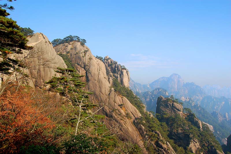 黄山 摄影 云青欲雨