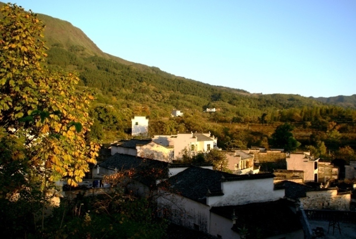 夕照山村3. 摄影 竹间行