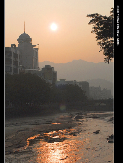 连平县城早晨一景 摄影 土老