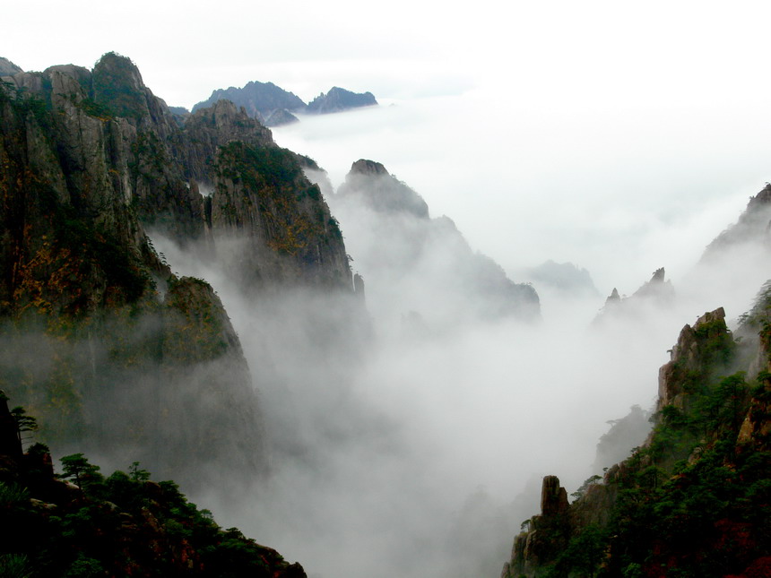 水墨黄山 摄影 阿龙之风