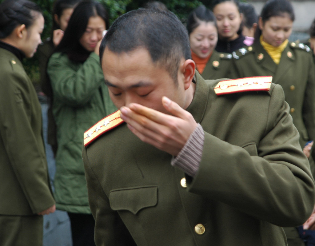 又到离别时 摄影 晓兵