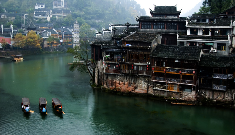 烟雨凤凰 摄影 wangbing