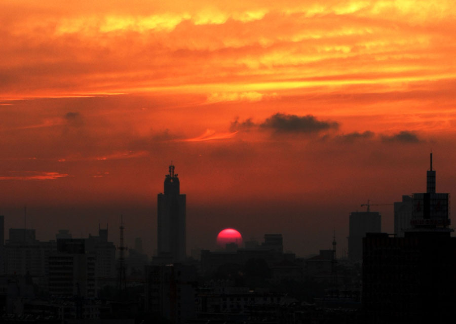 温柔夕阳 摄影 菠萝影象