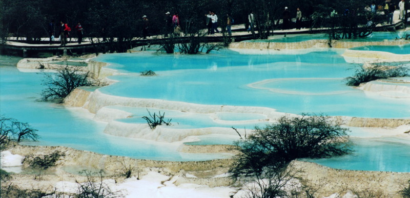 走四方之四：黄龙美景七彩湖 摄影 雪野