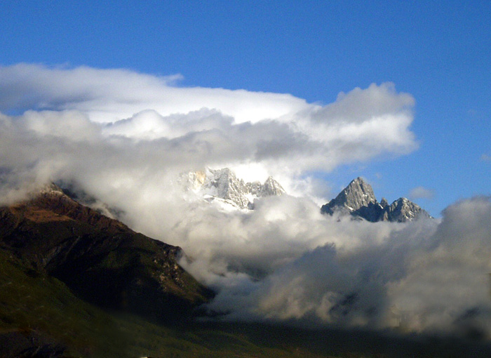 天龙吞雪山 摄影 乡土