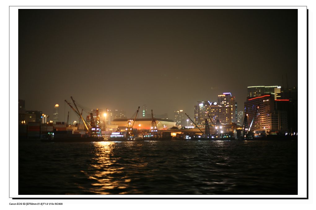 香江夜景 摄影 秦淮听雨