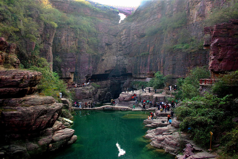 十月云台-----峡谷景观（八） 摄影 风影之韵