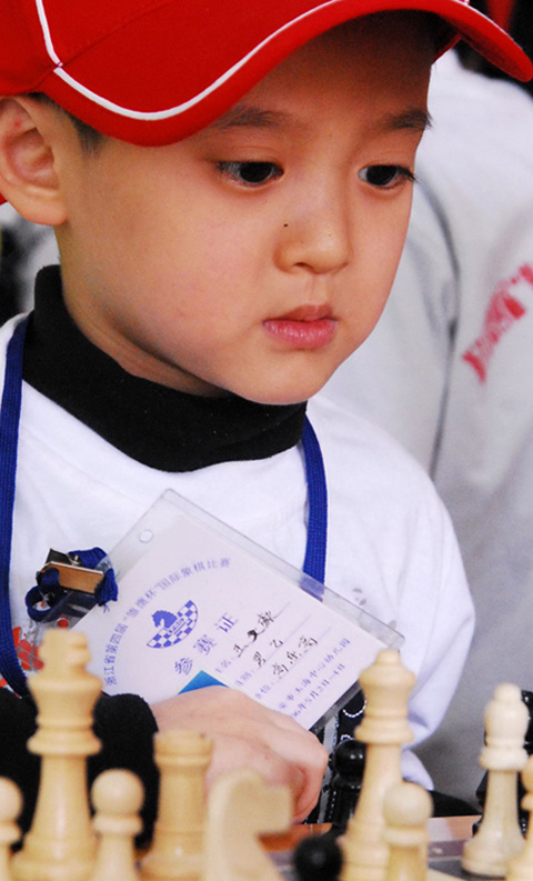 棋手的千姿百态之小棋手-6 摄影 莫逐流