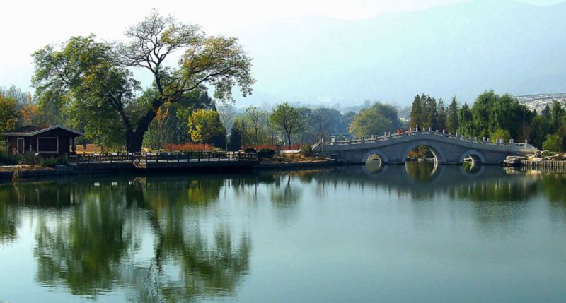 秋水（北京植物园） 摄影 华汉