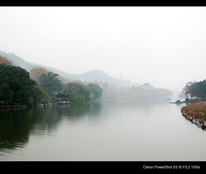 烟雨杭州 摄影 可以没有吗