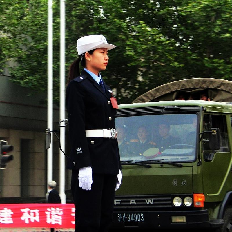 安阳女交警 摄影 记录生活