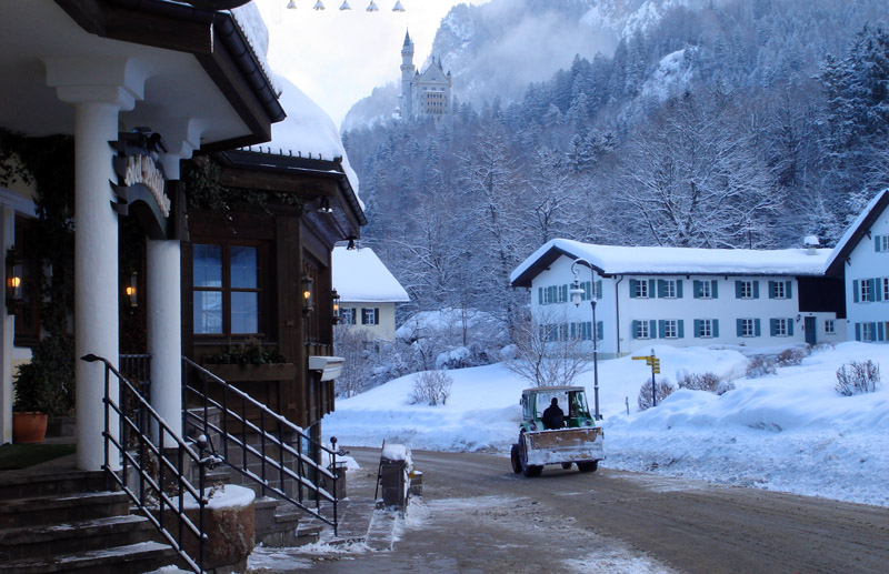 德国26--新天鹅城堡雪景22 摄影 玉洁冰清