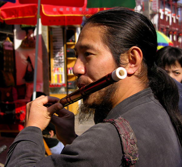 西街艺人 摄影 石山人