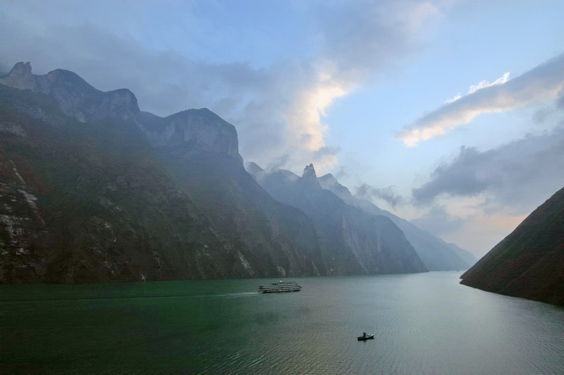 巫峡朝霞 摄影 楠松林