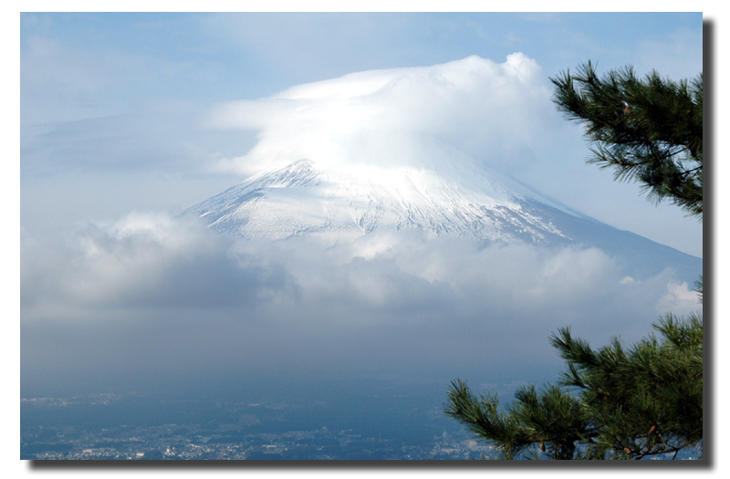 富士山 摄影 乌贼