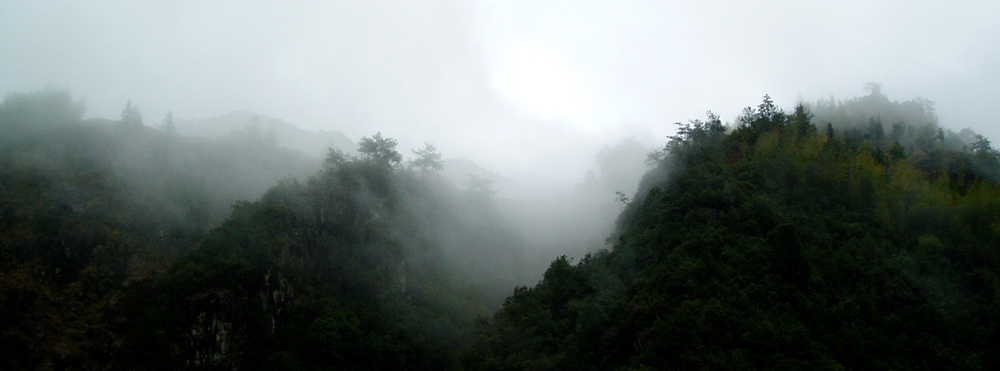 门口山烟雨2 摄影 如诗入画